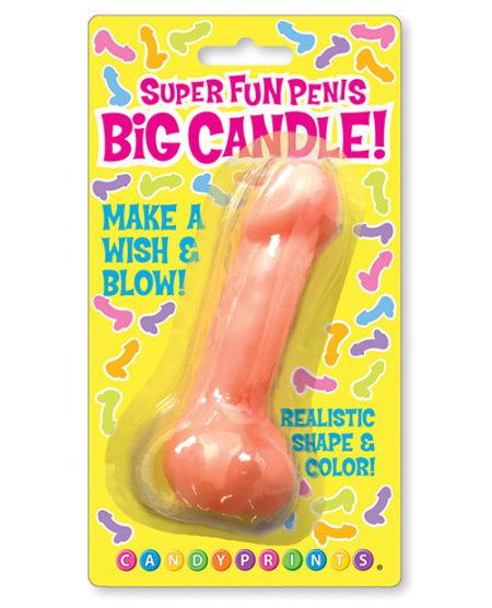 Super Fun Big Penis Candle - Flesh | XXXToyz-R-Us.com