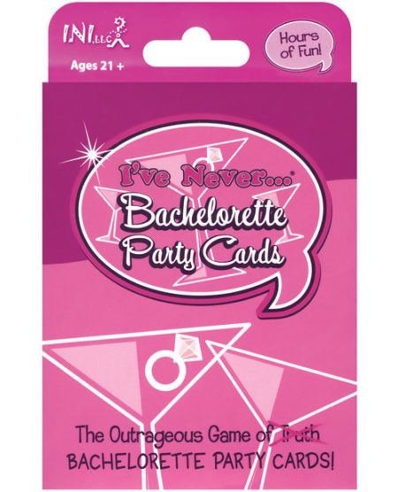 I've Never Bachelorette Party Cards | XXXToyz-R-Us.com