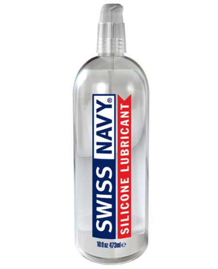 Swiss Navy Lube Silicone - 16 Oz