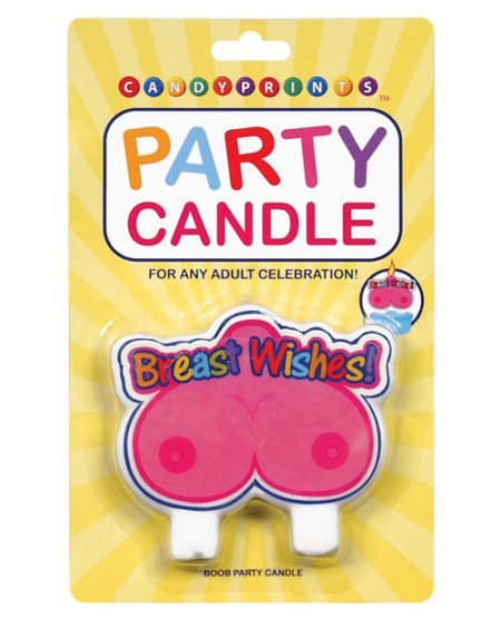 Breast Wishes Party Candle | XXXToyz-R-Us.com