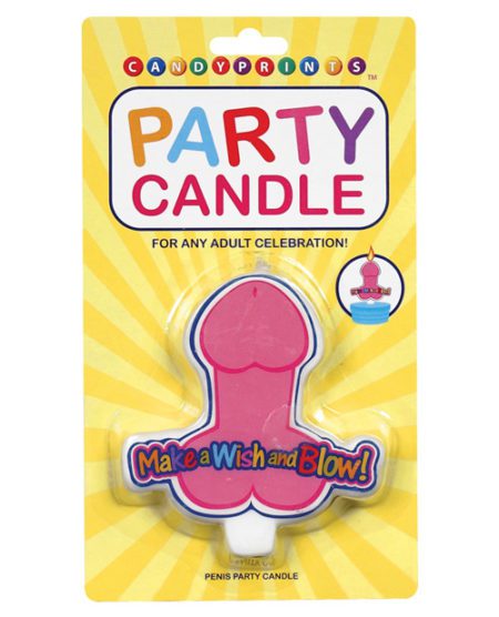 Make A Wish & Blow Penis Party Candle | XXXToyz-R-Us.com