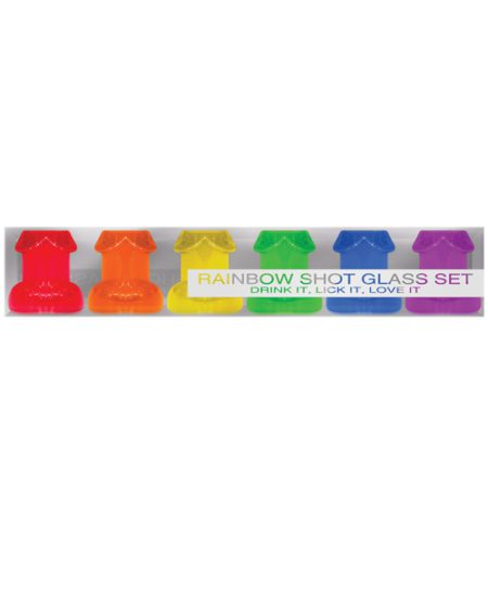 Rainbow Shot Glass Set | XXXToyz-R-Us.com