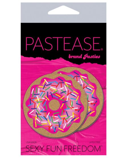 Pastease Premium Donut W/sprinkles - Pink O/s | XXXToyz-R-Us.com