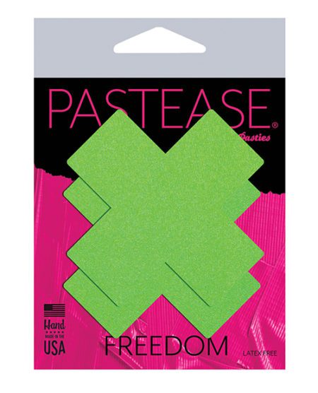 Pastease Basic Plus X Black Light Reactive - Neon Green O/s