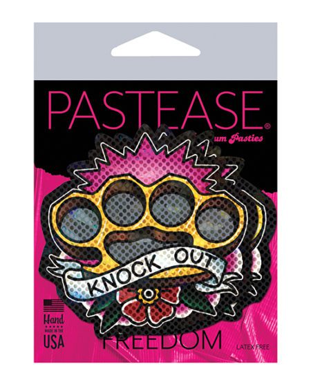 Pastease Premium Diamond Thom Brass Knock Out Knuckles - Multi Color O/s | XXXToyz-R-Us.com