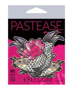 Pastease Premium Diamond Thom Disco Koi Fish & Lotus - Silver O/s