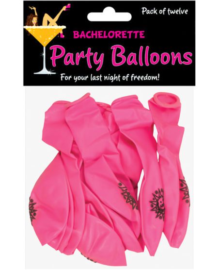 Bachelorette Party Balloons - Pack Of 12 | XXXToyz-R-Us.com