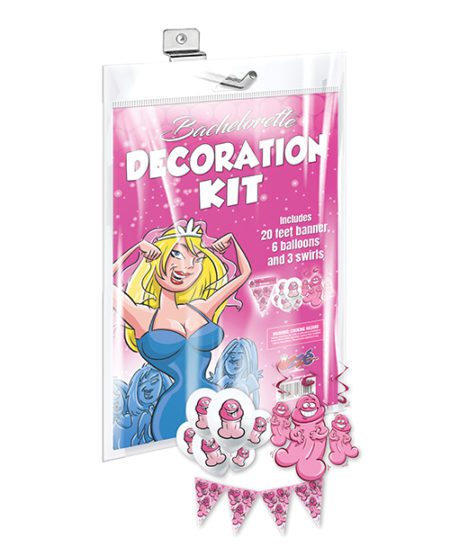 Bachelorette Decoration Kit - Banner, Swirls, Balloons | XXXToyz-R-Us.com