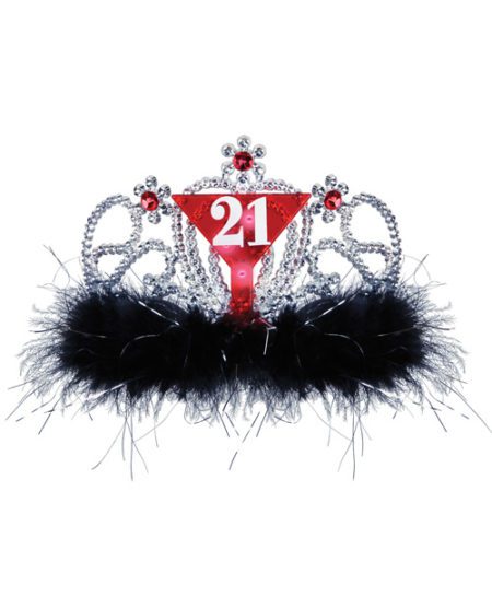 21st Birthday Flashing Tiara | XXXToyz-R-Us.com