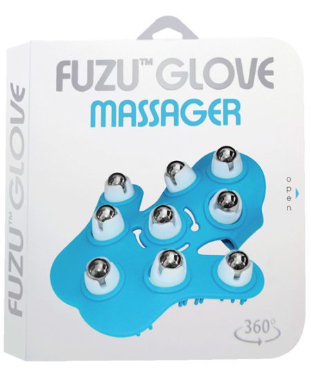 Fuzu Glove Massager - Neon Blue | XXXToyz-R-Us.com