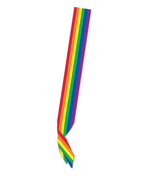 Pride Satin Sash - Rainbow | XXXToyz-R-Us.com