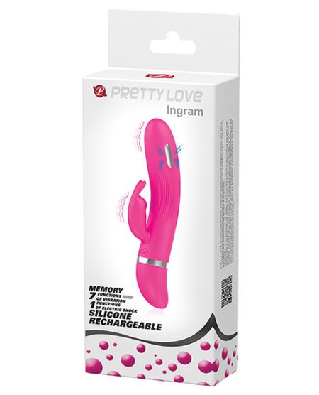 Pretty Love Ingram Electro Shock Vibrator - Fuchsia | XXXToyz-R-Us.com