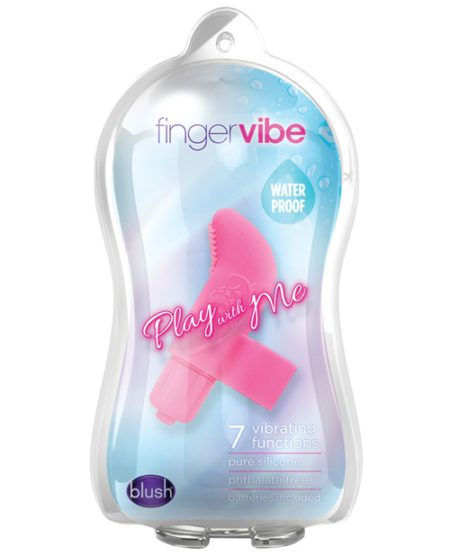 Blush Play With Me Finger Vibe - Pink