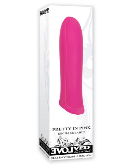 Evolved Pretty In Pink Rechargable Bullet - Pink | XXXToyz-R-Us.com