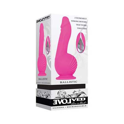 Evolved Ballistic Dildo - Pink