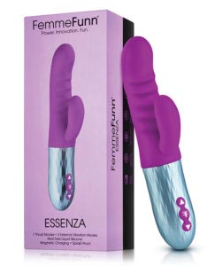 Femme Funn Essenza Thrusting Rabbit - Purple