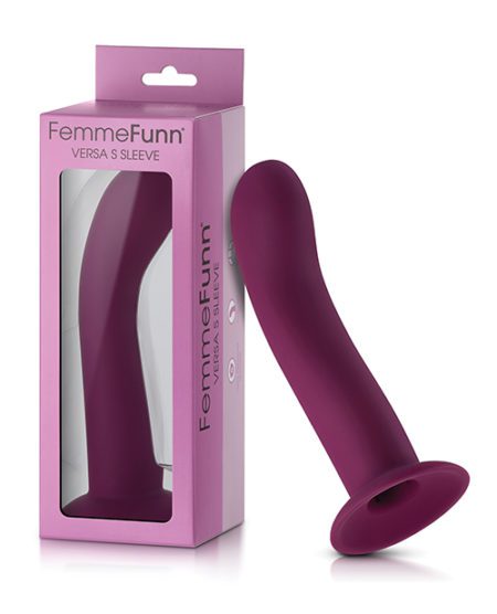 Femme Funn Versa Shaft Sleeve - Dark Fuchsia