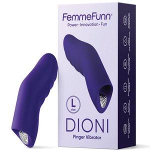 Femme Funn Dioni Wearable Finger Vibe - Large Dark Purple
