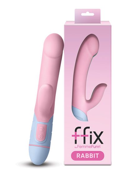 Femme Funn Ffix Rabbit - Pink/blue | XXXToyz-R-Us.com