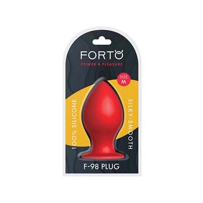 Forto F-98 Plug - Medium Red | XXXToyz-R-Us.com