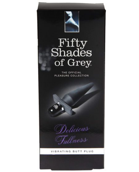 Fifty Shades Of Grey Delicious Fullness Vibrating Butt Plug | XXXToyz-R-Us.com