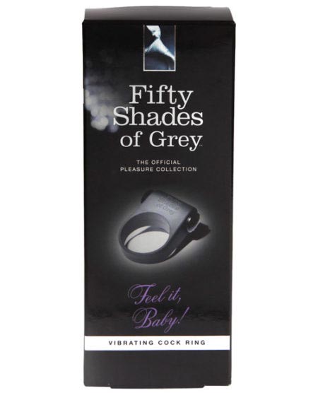 Fifty Shades Of Grey Feel It Baby Vibrating Cock Ring | XXXToyz-R-Us.com