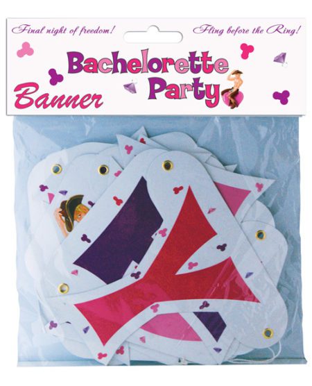 Bachelorette Party Letter Banner | XXXToyz-R-Us.com