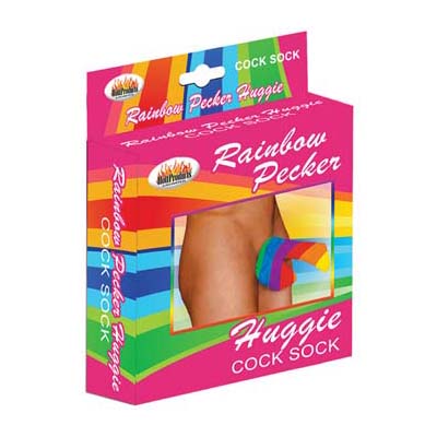 Rainbow Pecker Huggie Sock | XXXToyz-R-Us.com