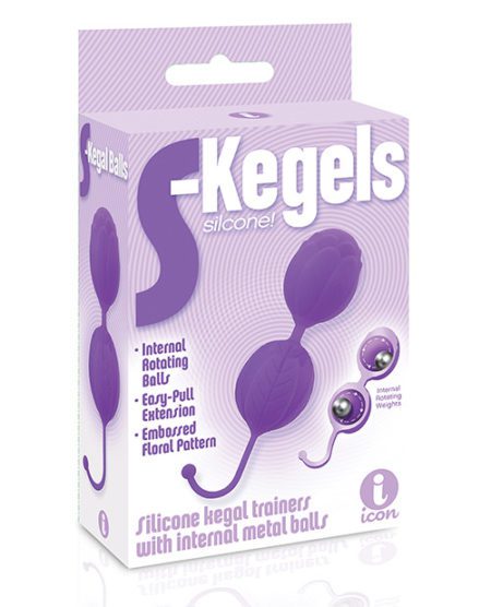 The 9's S-kegels Silicone Balls - Purple