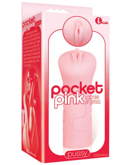 Icon Male Pocket Pink Mini Pussy Masturbator | XXXToyz-R-Us.com
