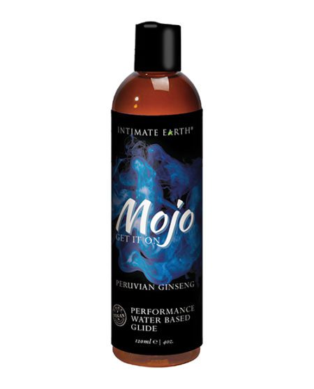 Intimate Earth Mojo Water Based Performance Glide - 4 Oz Peruvian Ginseng