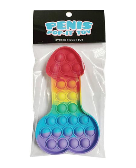 Penis Pop It Fidget Toy - Multi Color | XXXToyz-R-Us.com