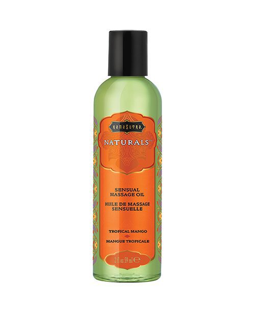 Kama Sutra Naturals Massage Oil - 2 Oz Tropical Mango | XXXToyz-R-Us.com