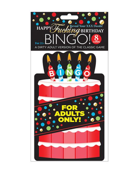 Happy Fucking Birthday Bingo Game | XXXToyz-R-Us.com
