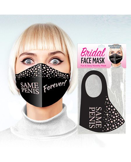 Same Penis Forever Face Mask - Black | XXXToyz-R-Us.com