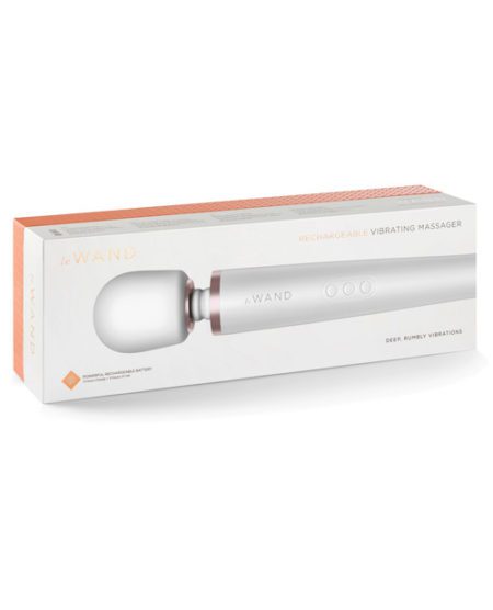 Le Wand Rechargeable Massager - Pearl White | XXXToyz-R-Us.com