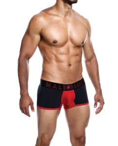 Male Basics Neon Trunk Red Xl