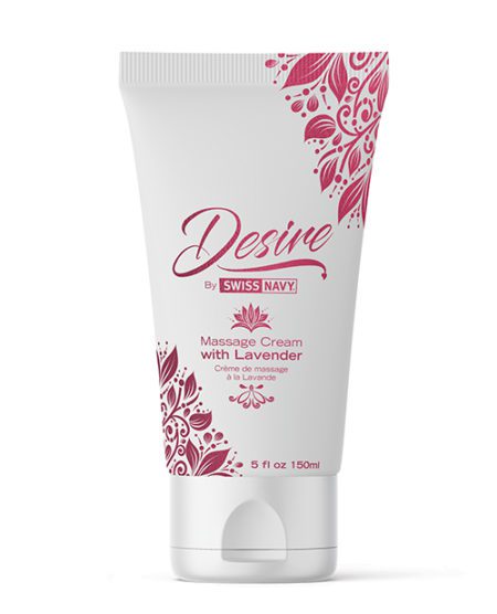 Swiss Navy Desire Massage Cream W/lavender - 5 Oz