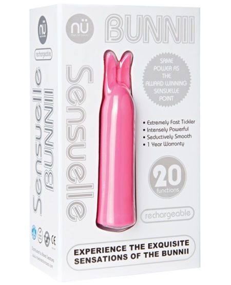 Nu Sensuelle Bunnii Point Vibe - Pink | XXXToyz-R-Us.com