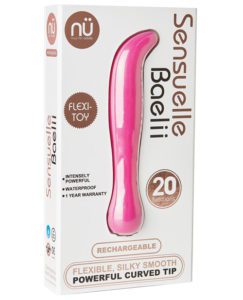 Nu Sensuelle Baelii Flexible G Spot Vibe 20 Function - Magenta