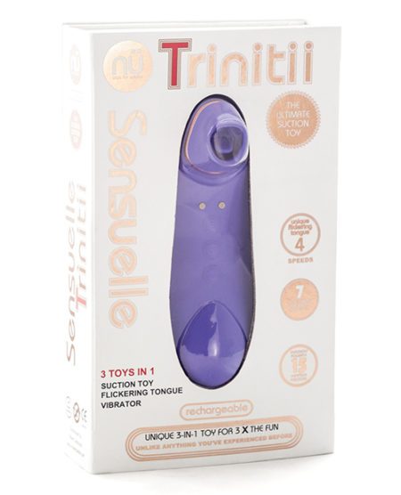 Nu Sensuelle Trinitii Tongue Vibe - Ultra Violet