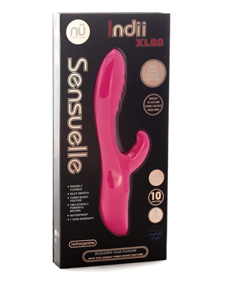 Nu Sensuelle Indii Rabbit Xlr8 Turbo Boost - Pink