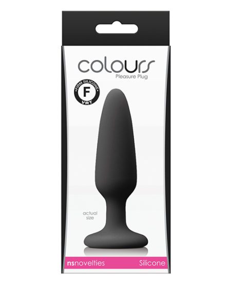 Colours Pleasures Small Plug - Black | XXXToyz-R-Us.com