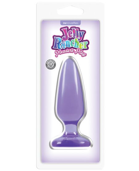 Jelly Rancher Pleasure Plug Medium - Purple | XXXToyz-R-Us.com
