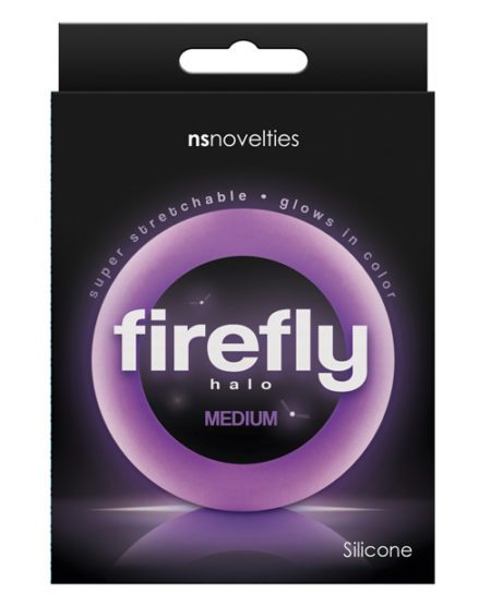 Firefly Halo Medium Cockring - Purple | XXXToyz-R-Us.com