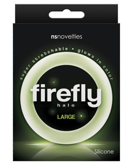 Firefly Halo Large Cockring - Clear | XXXToyz-R-Us.com
