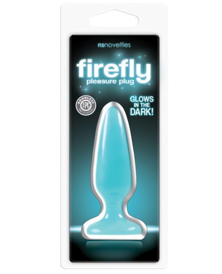 Firefly Pleasure Plug Small - Blue | XXXToyz-R-Us.com