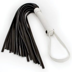 Glo Bondage Flogger - Glow In The Dark