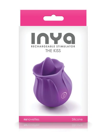Inya The Kiss Rechargeable Vibe - Purple | XXXToyz-R-Us.com