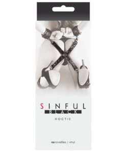 Sinful Hogtie - Black